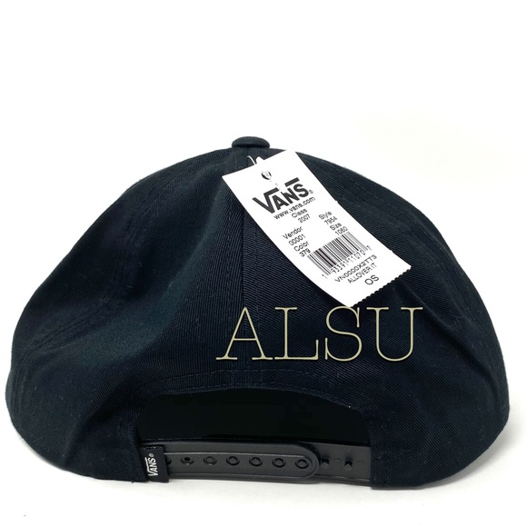 VANS Allover it Men’s SnapBack Black Floral Cap - Picture 4 of 8